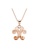 Her Jewellery gold Dragonfly Pendant (Rose Gold) - Made with Swarovski Crystals 3CBADACA63F75AGS_3