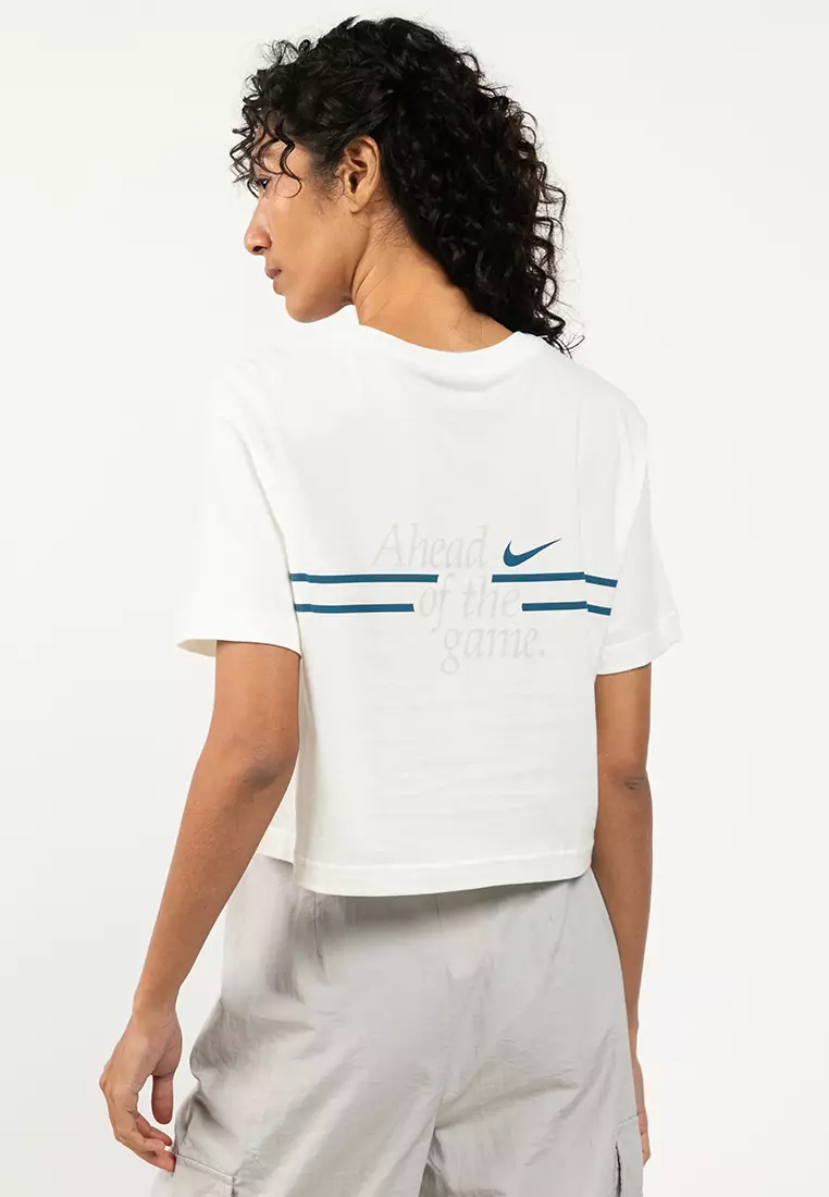 Sportswear Club Loose Cropped T-Shirt