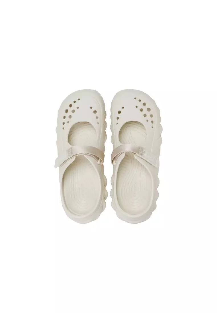 Women's Echo Mary Jane Clog in Summit White