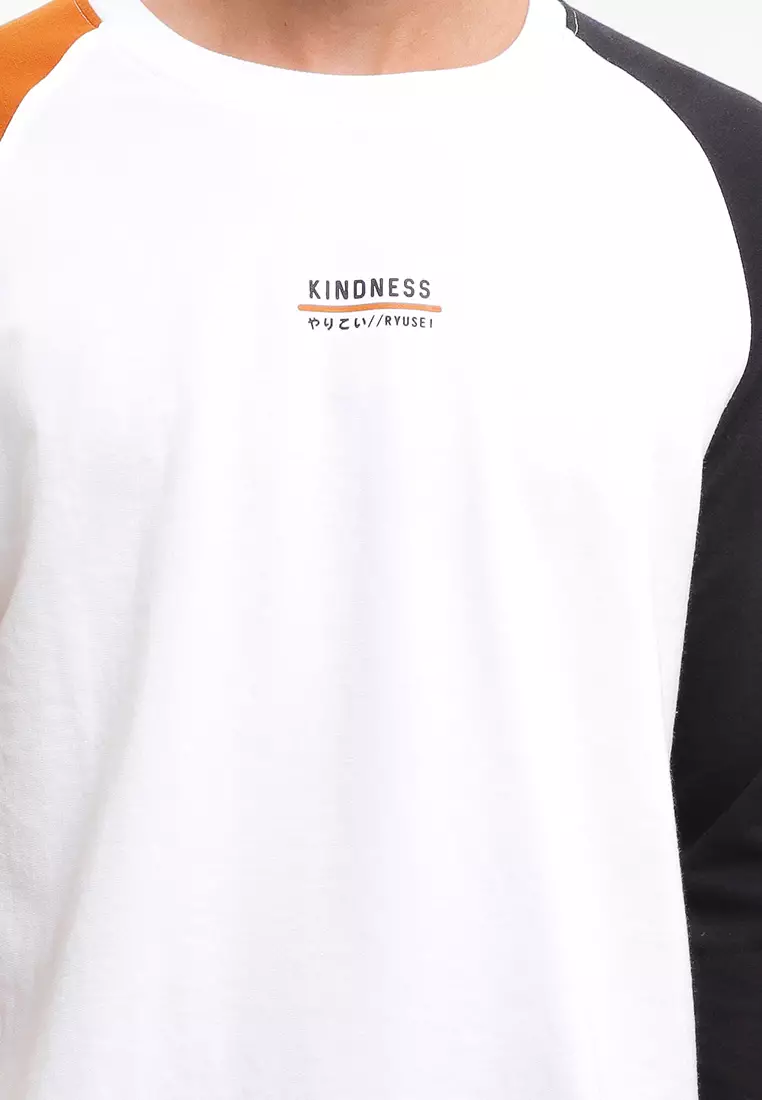 Ryusei Sweater Pria Narazaki CMB White