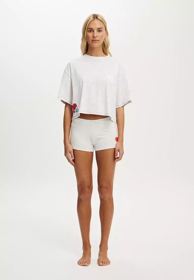 Buy Cotton On Body Cropped Boxy Lounge Tee 2026 Online | ZALORA Philippines
