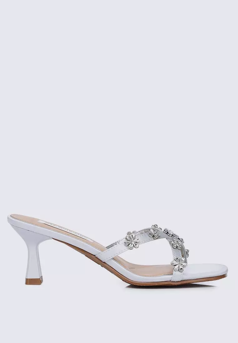 Discount on My Ballerine  shoes - SKU: My Ballerine Alyssa Comfy Heels In Grey