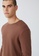 Cotton On brown Textured Long Sleeve T-Shirt 34ACFAABD04EC8GS_3
