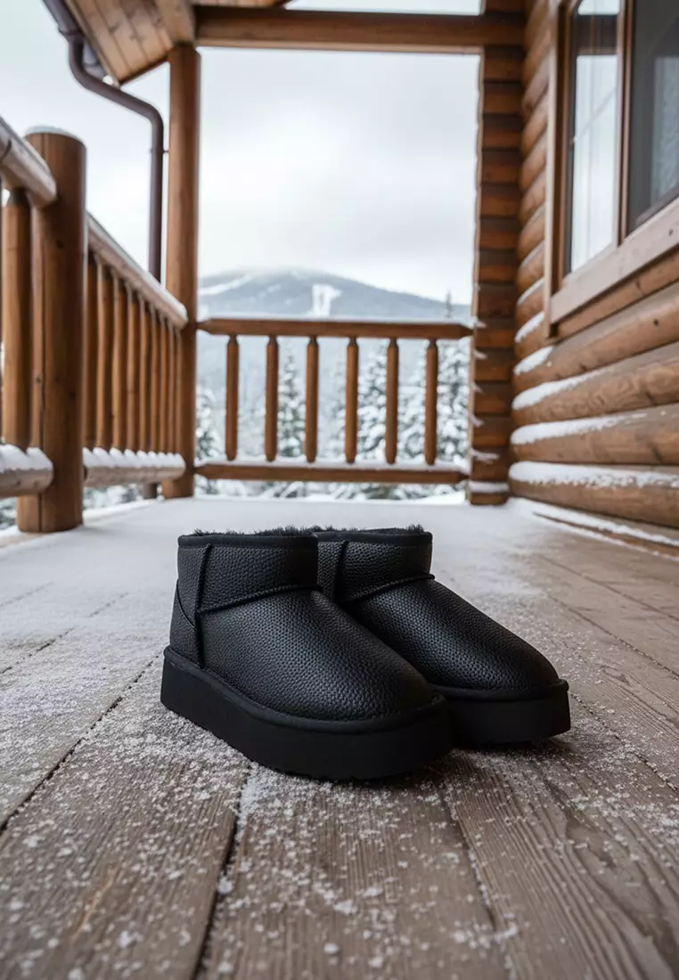 Round Toe Ankle Boots