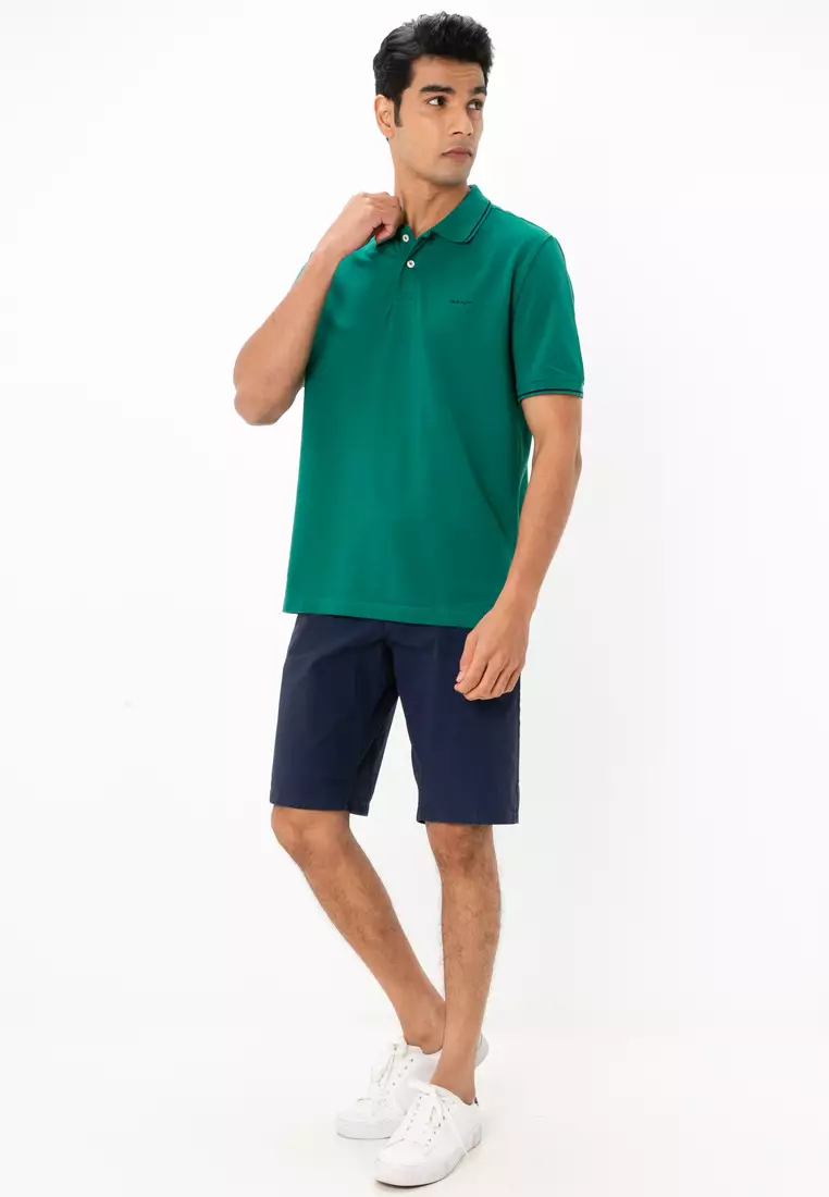 Tipped Piqué Polo Shirt