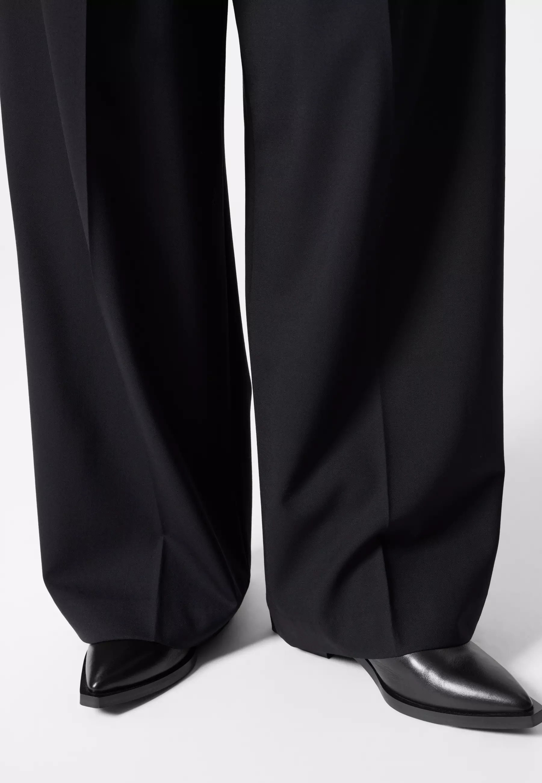 Tailored Wool Trousers