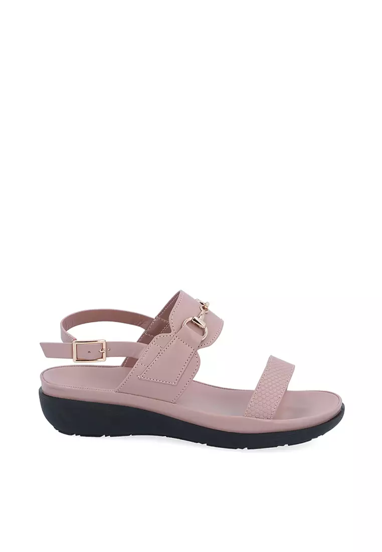 Discount on Carlo Rino  shoes - SKU: Pink Camia Horsebit Flat