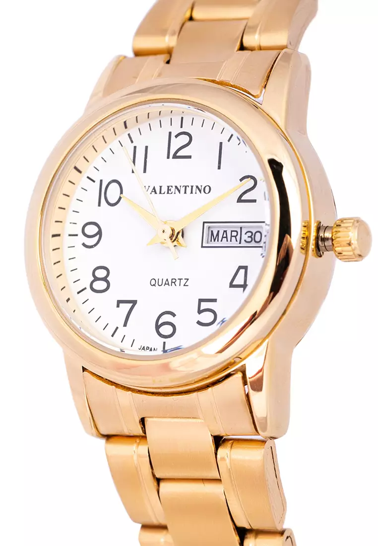 Analog Watch 20122260-Gld - Gold Dial