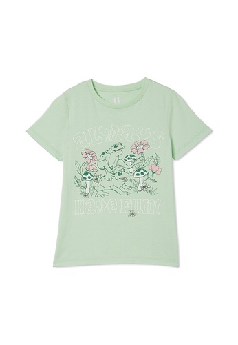 Cotton On Kids green Penelope Short Sleeves Tee B8C17KA51D0532GS_1