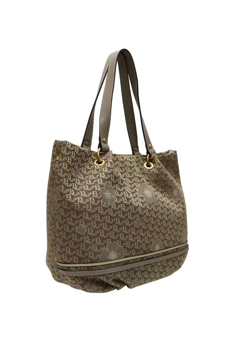 Bonia Monogram Tote Bag 8522 274 15 Prices and Specs in Singapore, 10/2023