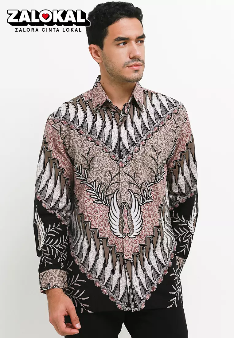 BATIK TALENTA EXCLUSIVE Lengan panjang dobby SOGAN A21