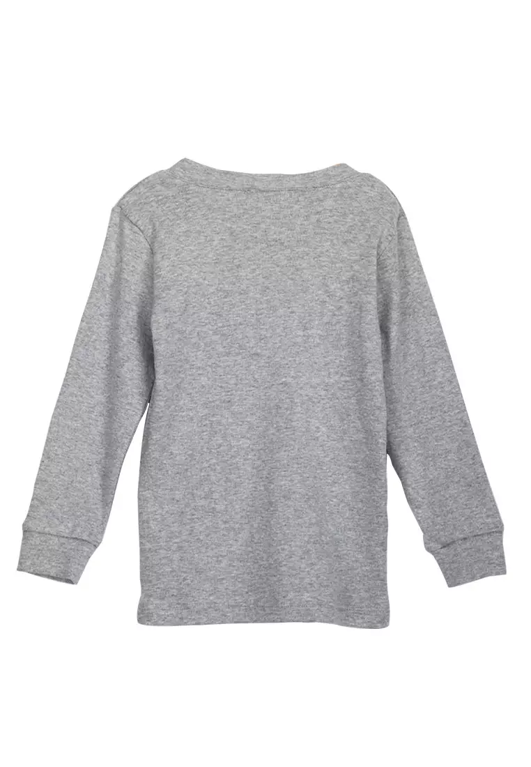 Move Two-Piece Long Sleeves Pajama Set For Boys