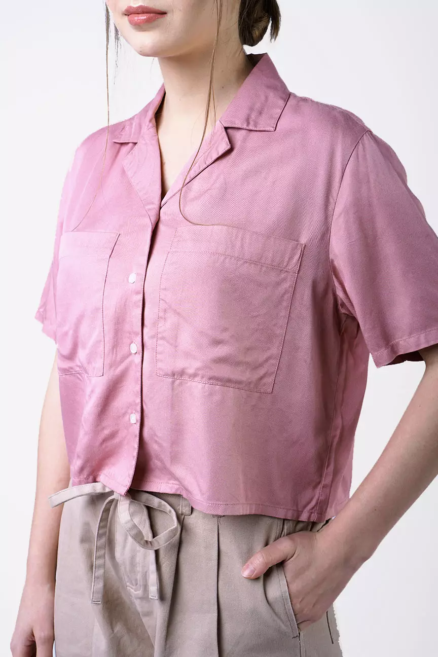 Kemeja Wanita Debora Pink