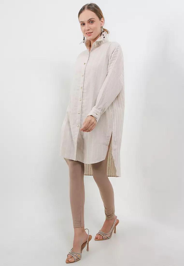 SET TUNIC Arno L/Slv+Legging Khaki