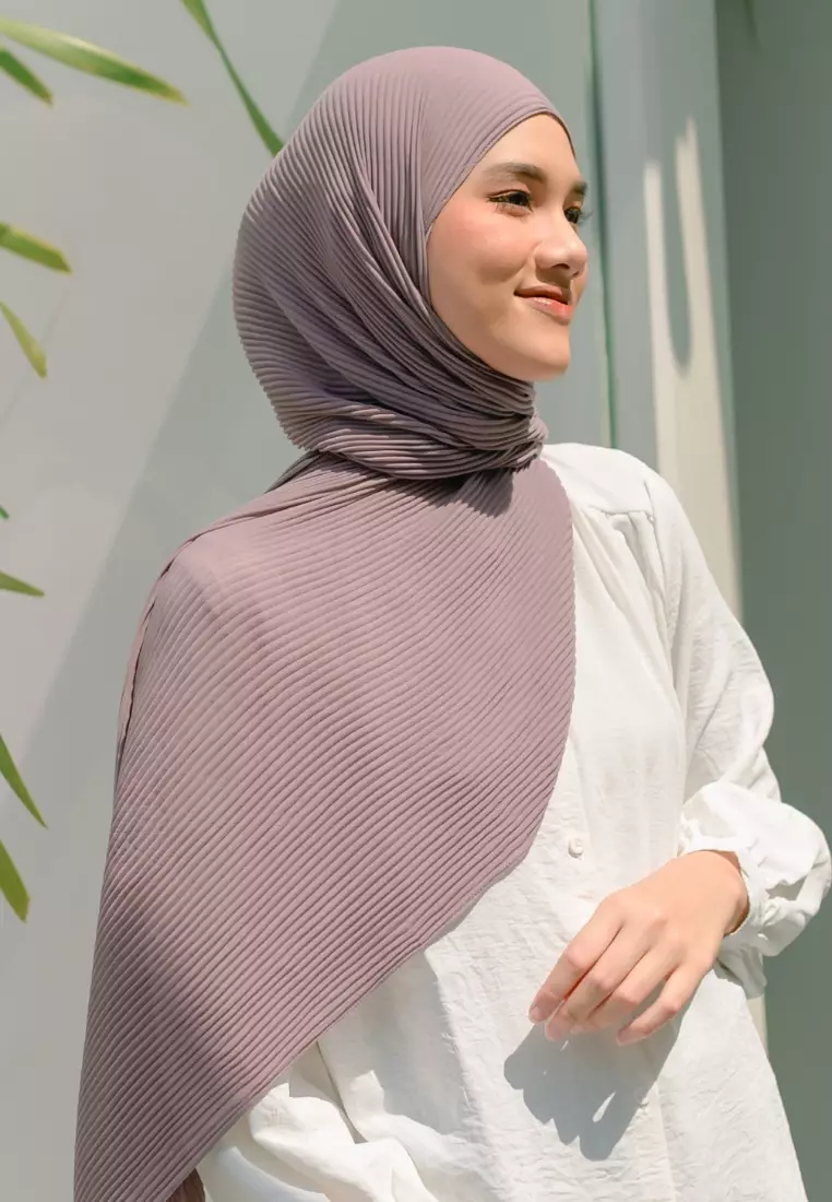 Ayra Pleats Shawl Sparrow