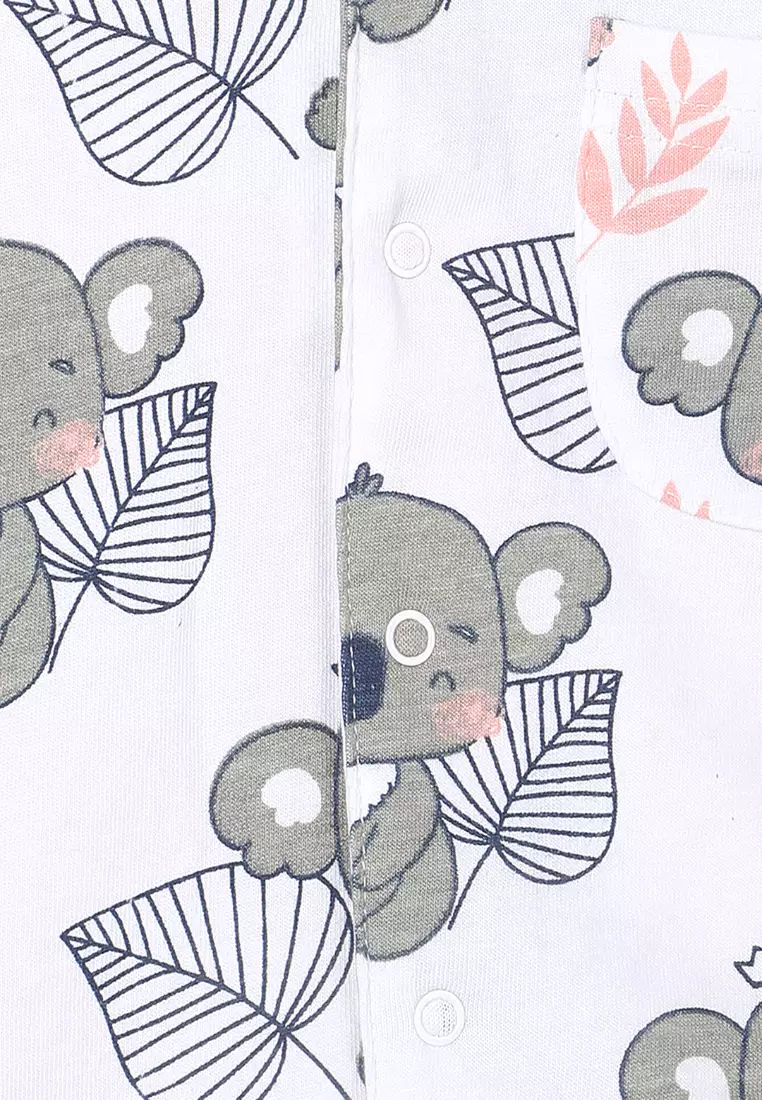 Baby And Kids Pajama Nightsuit Set - Baby Koala