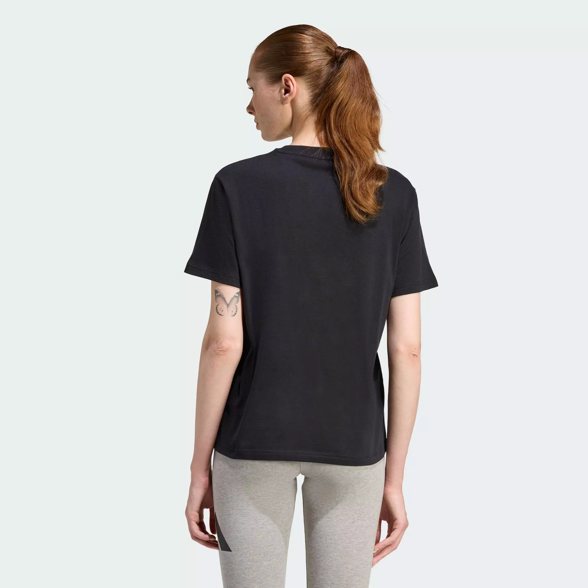 Lifestyle ADRENALINE AESTHETIC GRAPHIC T-SHIRT Women Black JZ7868