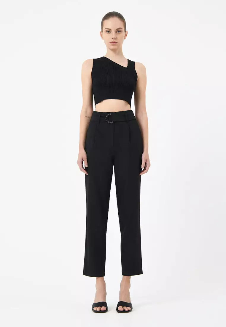 Buy FORCAST Nikki High-Waist Belted Pants 2025 Online ZALORA