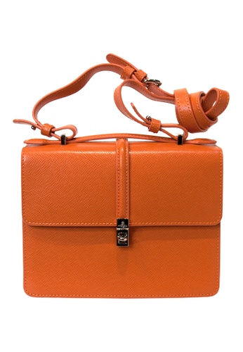 Vivienne Westwood orange SOFIA MEDIUM SHOULDER BAG 3F523ACE4164ACGS_1