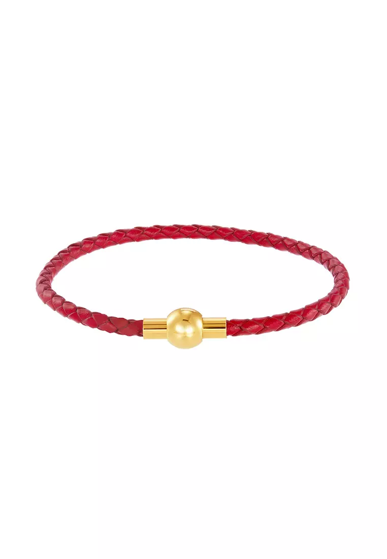 Red and deals gold bracelet