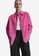 COS pink Oversized Long-Sleeve Shirt 763E7AA25693F1GS_1