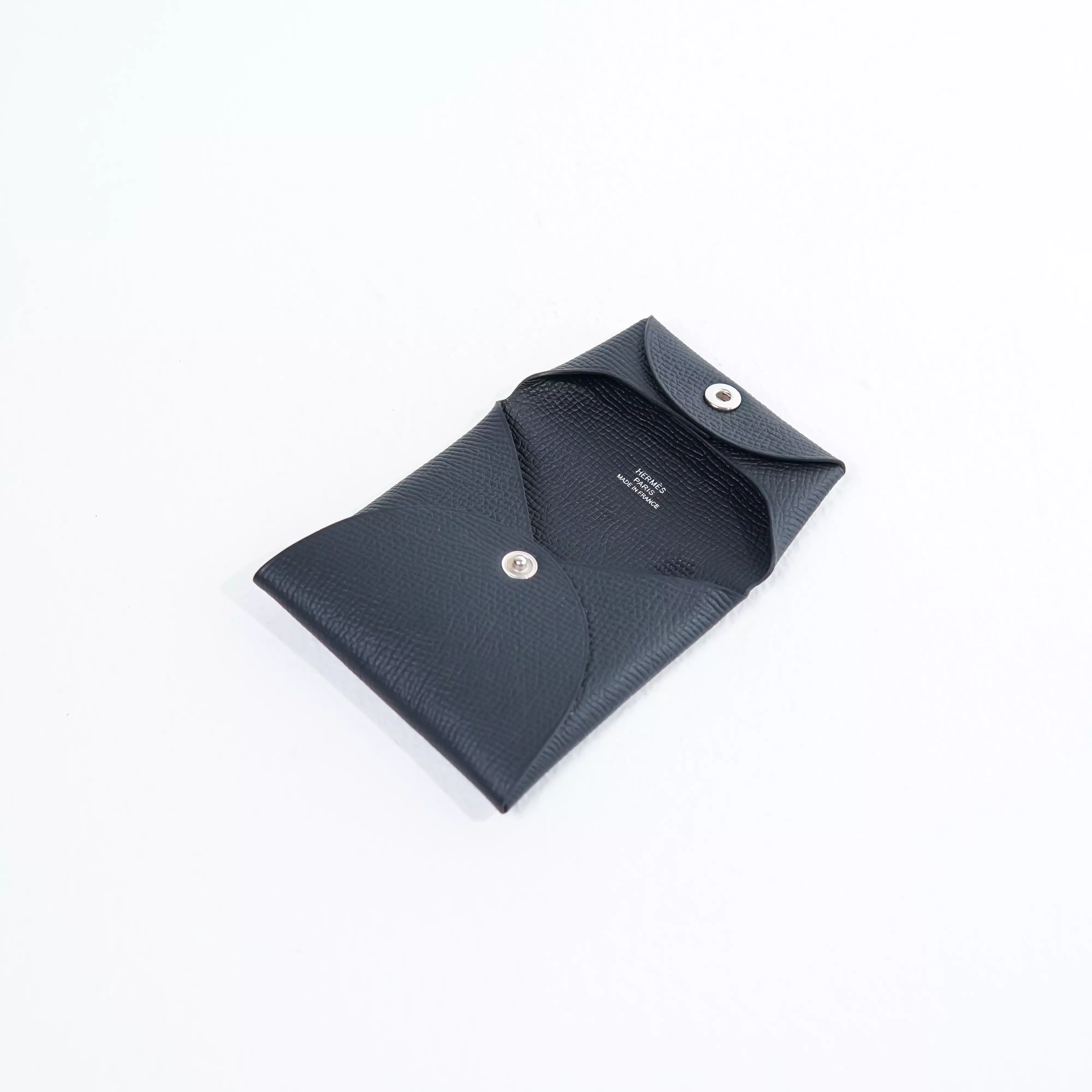 Dompet HERMES BASTIA BLACK COIN WALLET 100% ORIGINAL