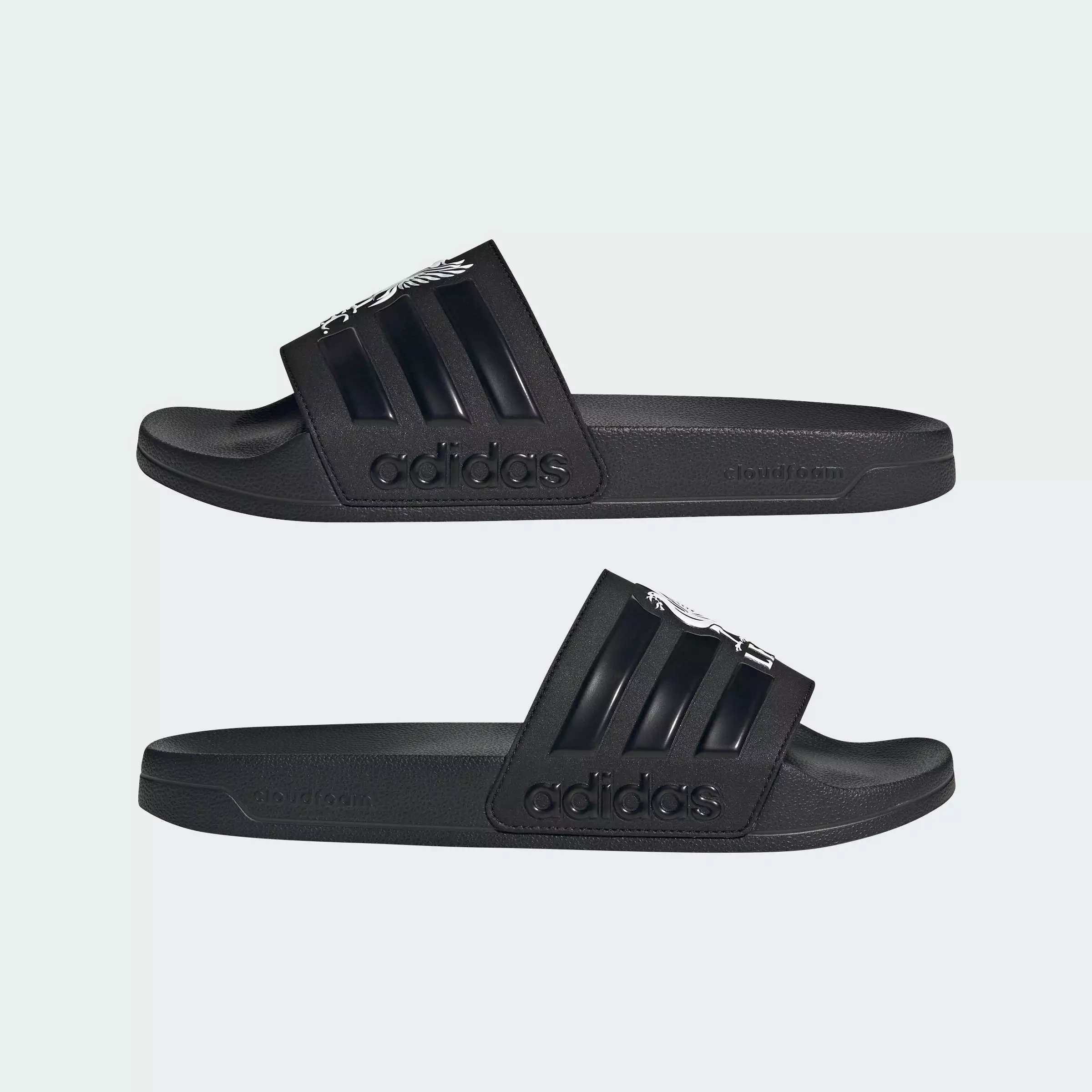 Lifestyle Adilette Shower Liverpool Slides Unisex Black HQ2590
