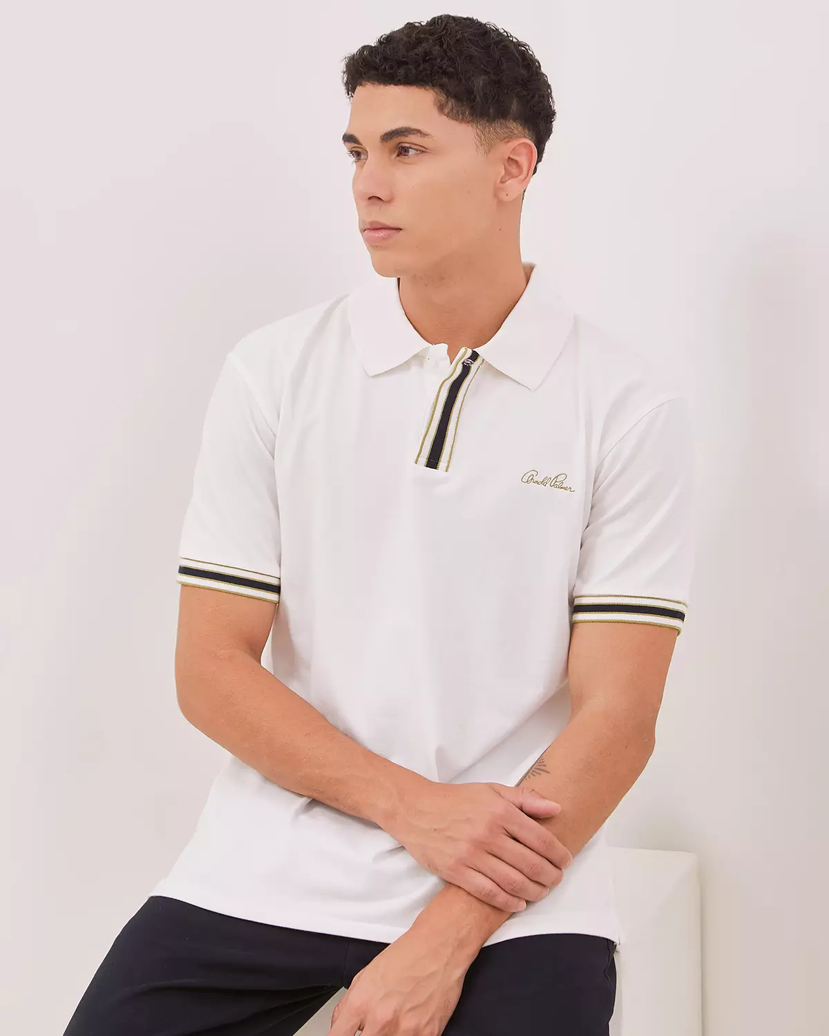 WHITE POLOSHIRT FOR MEN