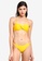 PINK N' PROPER yellow Basic Bandeau Push Up Underwire Bikini Set B0194US1125EEDGS_1