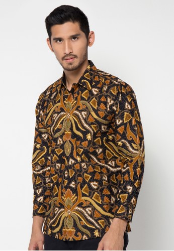 Long Sleeve Pisan Bali Batik Shirt 