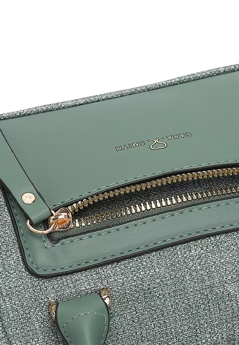 Women's Top Handle Bag / Sling Bag / Crossbody Bag / Shoulder Bag - Green