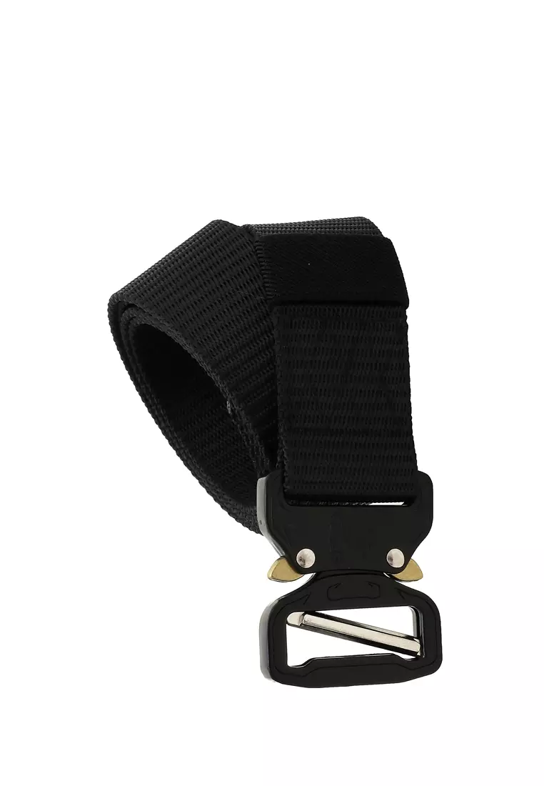 Jhoseph Tali Ikat Pinggang Pria Army Military Tactical 125cm Fast Unlocking Buckle Material Canvas ORIGINAL - Black