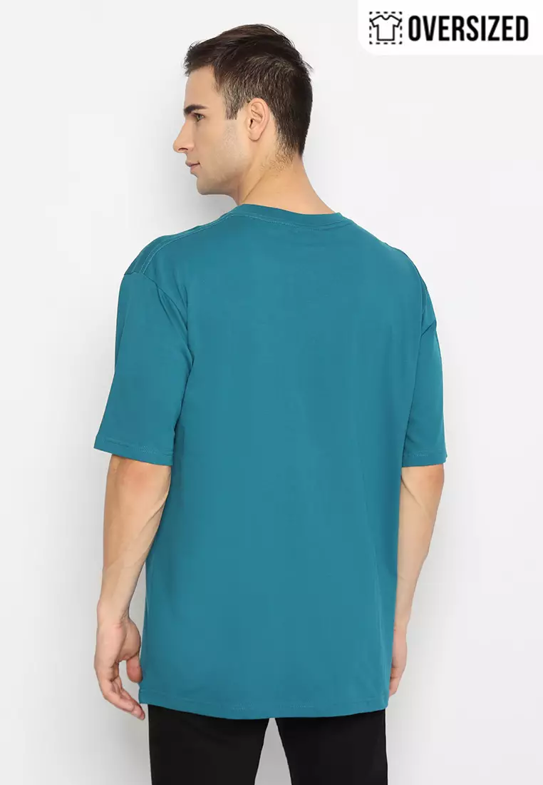 RBJ T-Shirt Cotton Combed Oversized Pria 2079250121