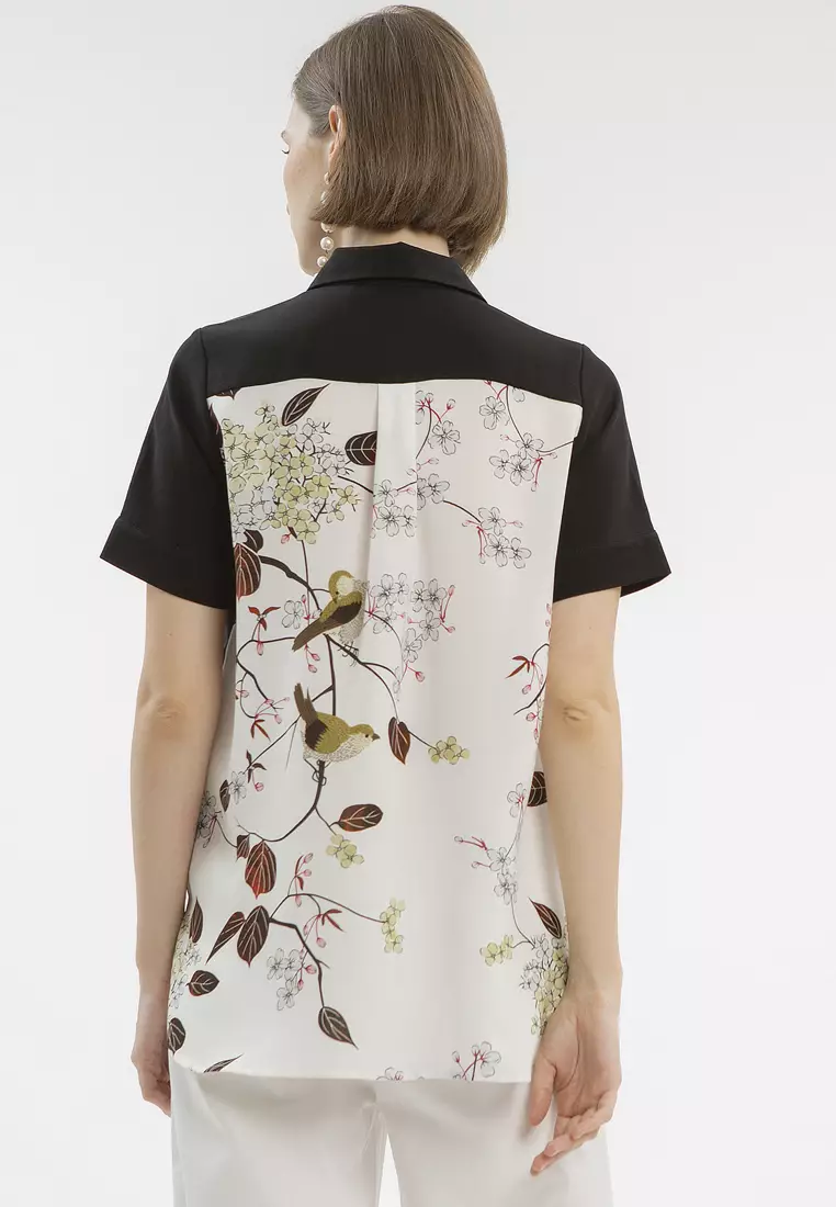 Minimal Sibeth Shirt Egret