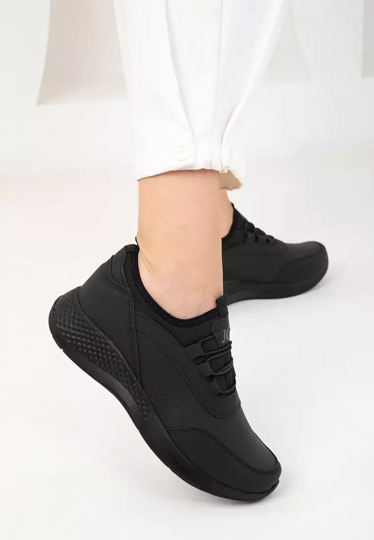 Women's Sneaker 19594 - Black Black
