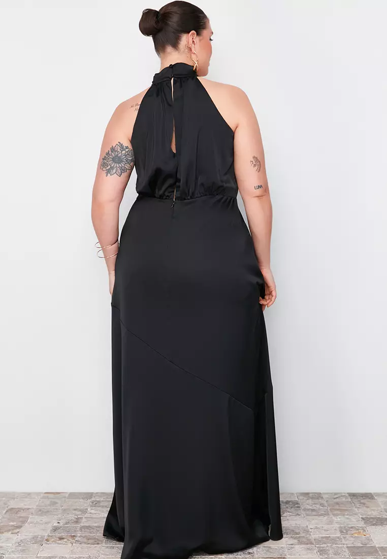 Plus Size Evening Maxi Dress
