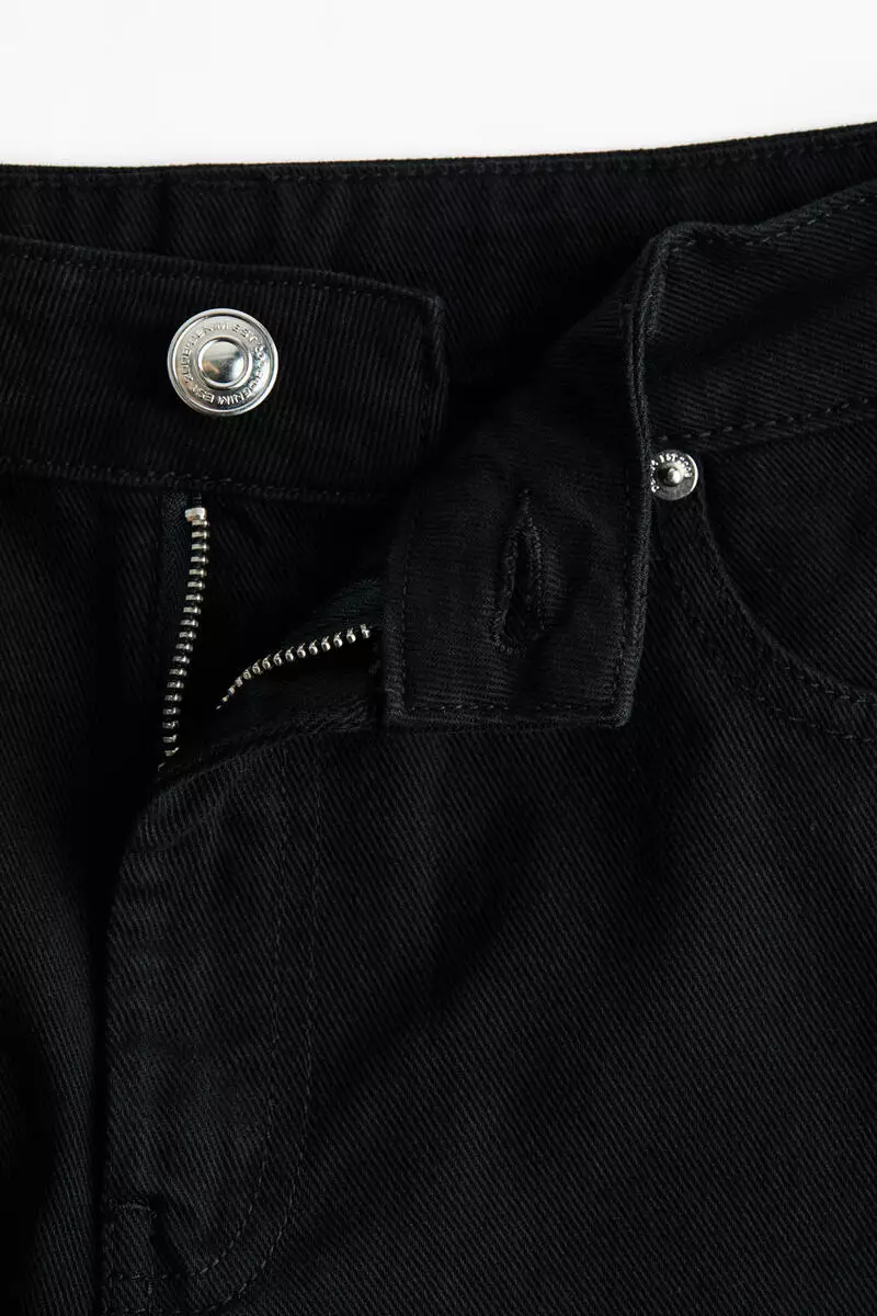 Twill barrel trousers
