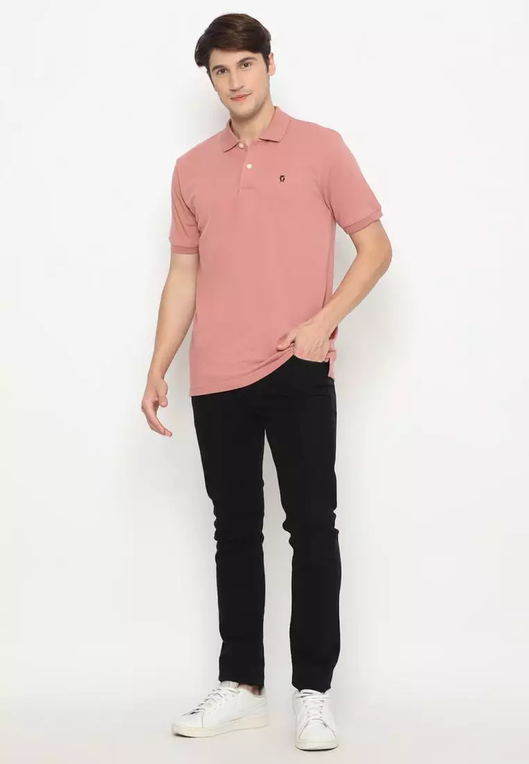 MATSUDA Kaos Polo Shirt Pria Kerah Kushima