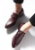 Twenty Eight Shoes red VANSA  Embossed Top Layer Cowhide Loafer VSM-F06 B3851SHC183416GS_7
