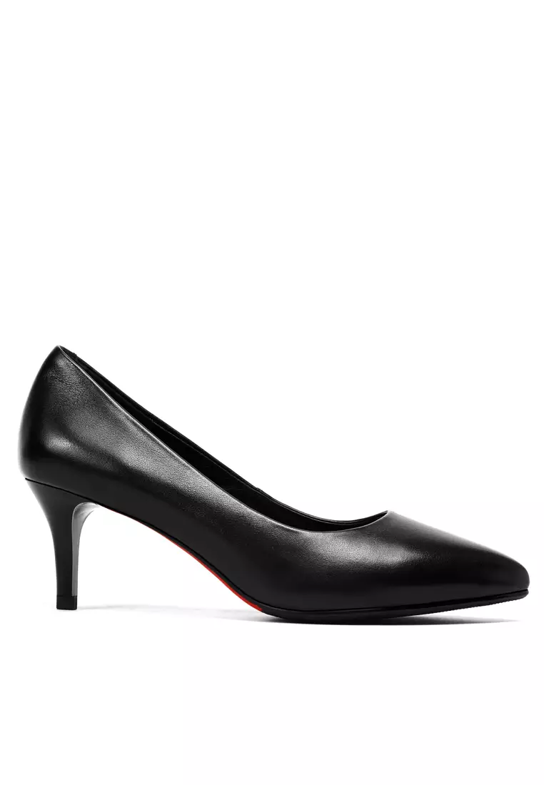Discount on Twenty Eight Shoes  shoes - SKU: Leather Uniform Pointy Pumps 6475