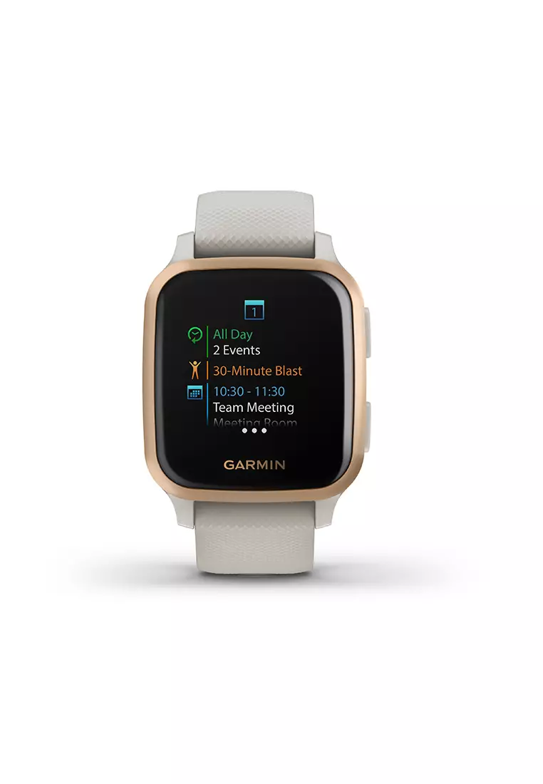 Buy Garmin Venu Sq Music Light Sand Rose Gold 2023 Online ZALORA