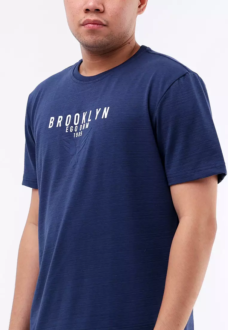 Roundneck Streaky Short Sleeve T-Shirt