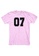 MRL Prints lilac purple Number Shirt 07 T-Shirt Customized Jersey 3418FAA11D040AGS_1