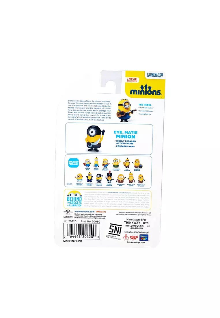 Eye Matie Minion Action Figure Articulated