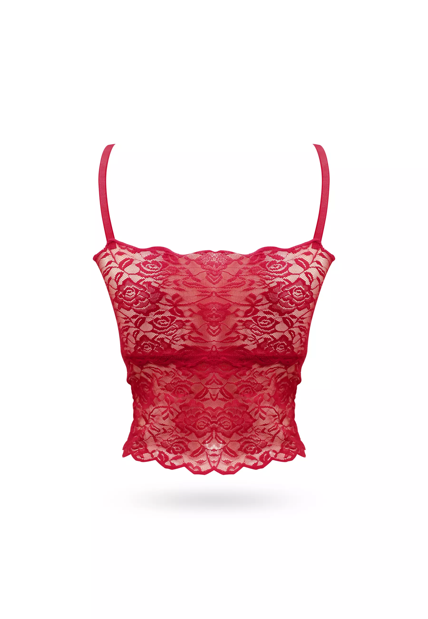 You’ve ( YouHave ) Tanktop Bralette Bra Busa Renda Lace Brukat Tank Top Singlet BH Wanita Tang Top Perempuan 100157