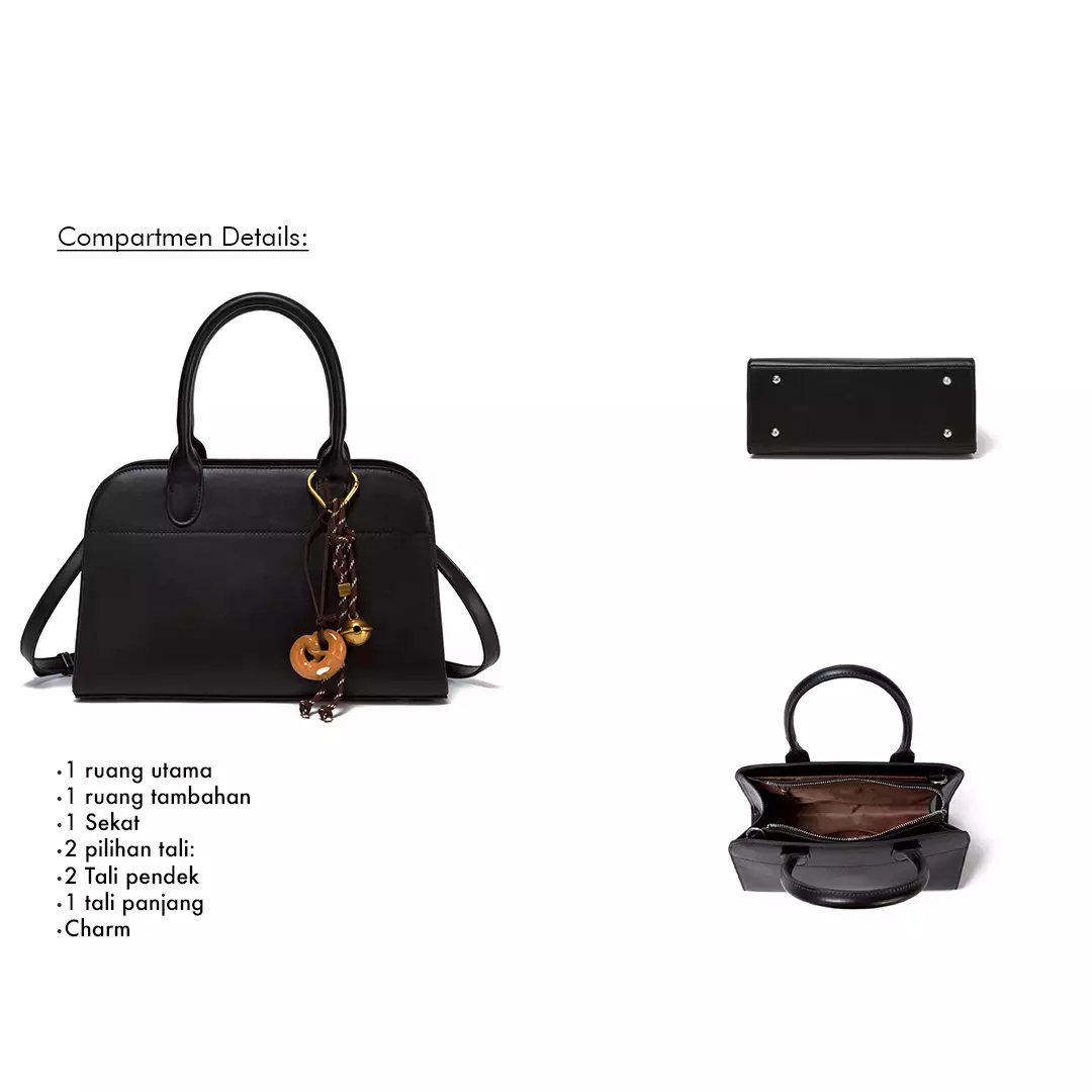 JIMS HONEY - HAINA BAG - BLACK