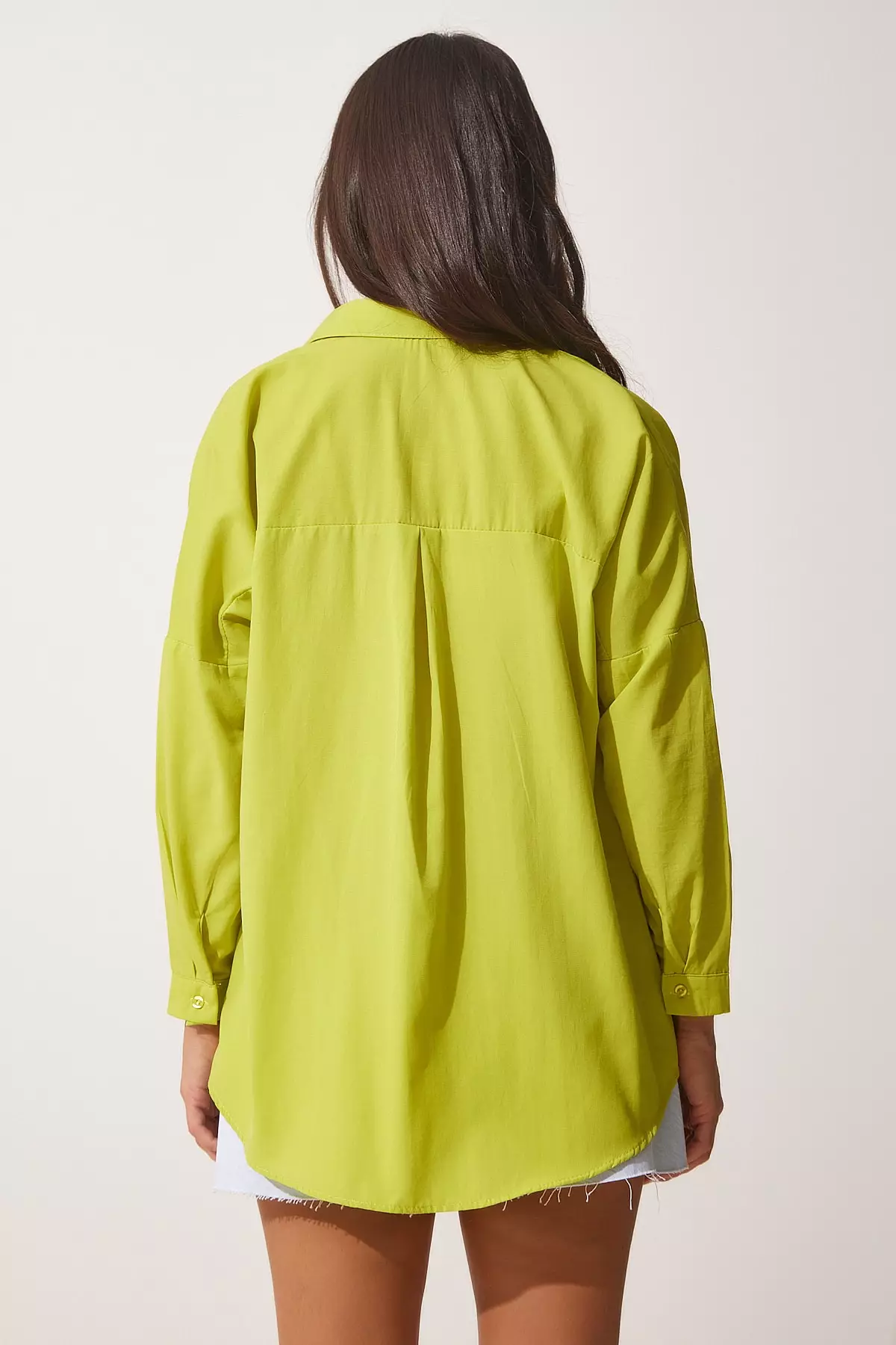 Oversize Long Basic Shirt