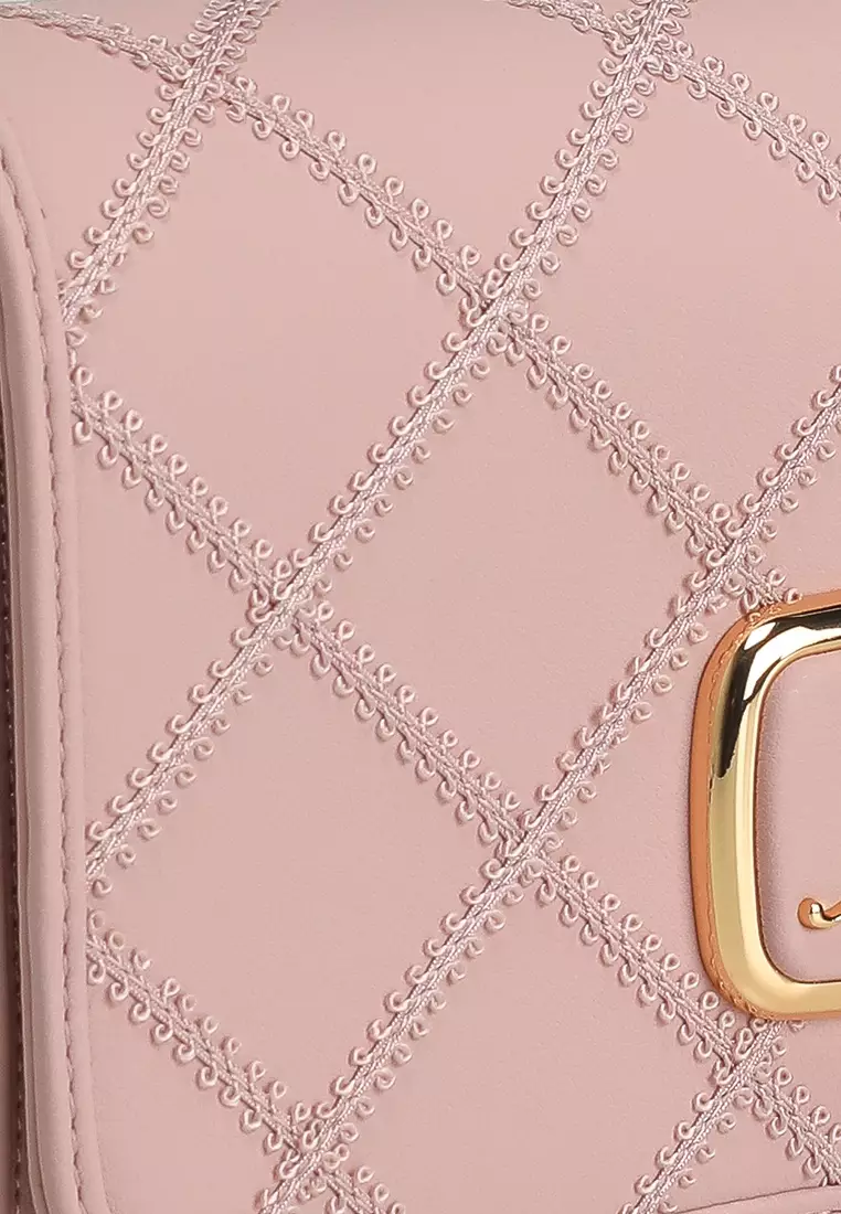 Lovely Logo Flap Crossbody Bag (tr)