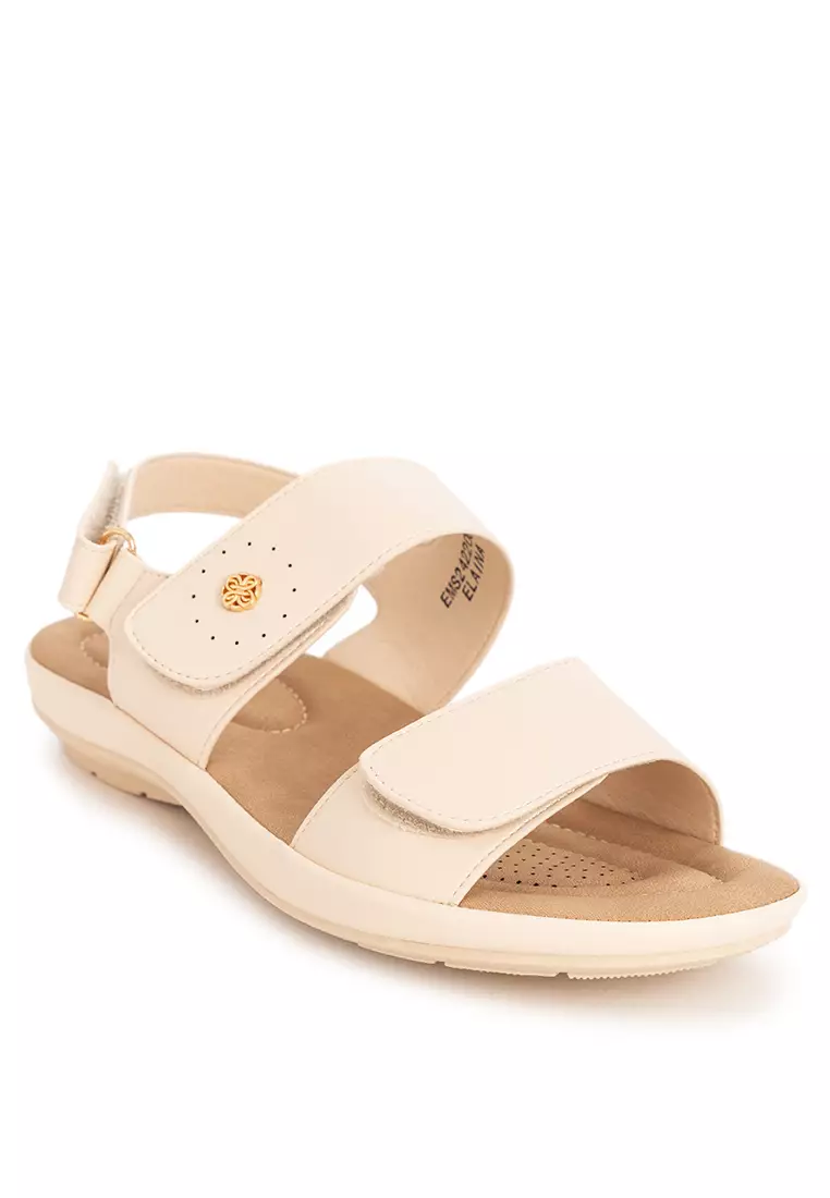 Discount on UNLISTED  shoes - SKU: ELAINA WEDGE SANDALS SOFTAWALK