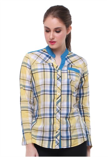 Jual Lgs Lgs Regular Fit Kemeja Wanita Kerah Sanghai Motif Kotak Kuning Original Zalora Indonesia Fikinofian nofian 2 aylar oence. lgs regular fit kemeja wanita kerah sanghai motif kotak kuning